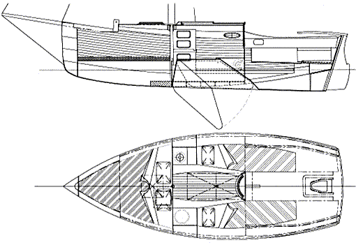 Cape Henry 21 GRP trailer sailer