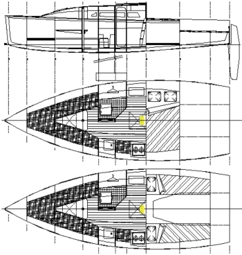 Cape Henry 21 GRP trailer sailer