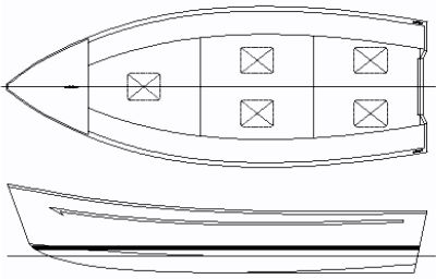 Threefold 6 plywood trimaran boat plans