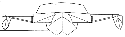 Threefold 6 Plywood trimaran boat plans