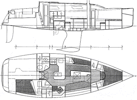 33ft GRP Cruiser racer