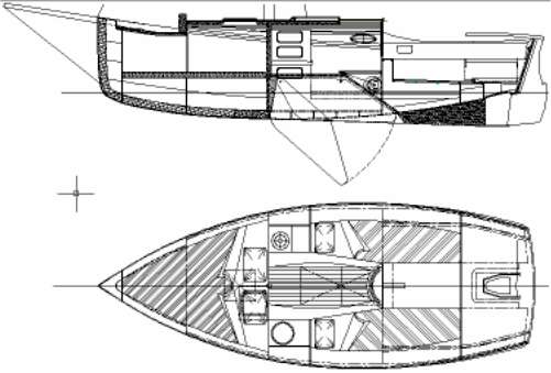 Cape Henry 21 GRP trailer sailer