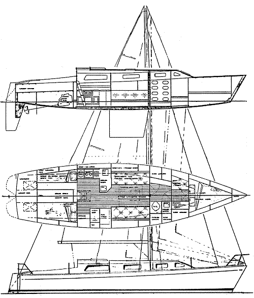 Coquette 39 round bilge or multi-chine boat plans