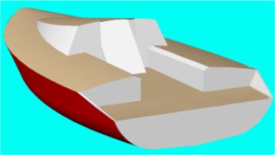 Didi Mini radius chine plywood Mini-Transat boat plans