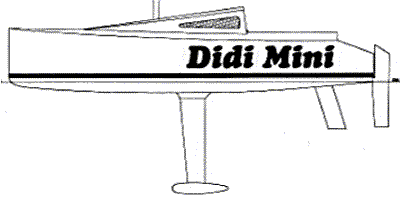 Didi Mini radius chine plywood Mini-Transat boat plans