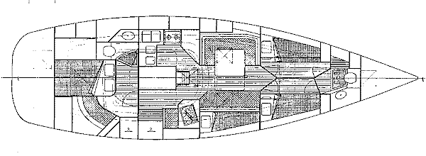 Dix 43 radius chine steel boat plans