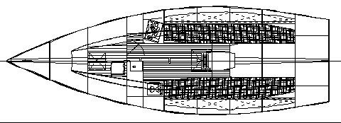 Mount Gay 30 radius chine plywood boat plans