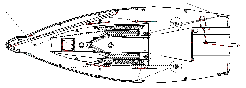 Mount Gay 30 radius chine plywood boat plans