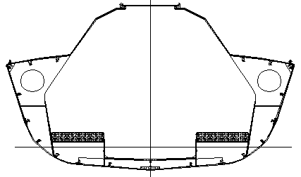 Mount Gay 30 radius chine plywood boat plans