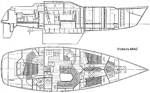 Vickers 45AC accommodation