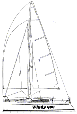 Cape Henry 21 plywood trailer sailer